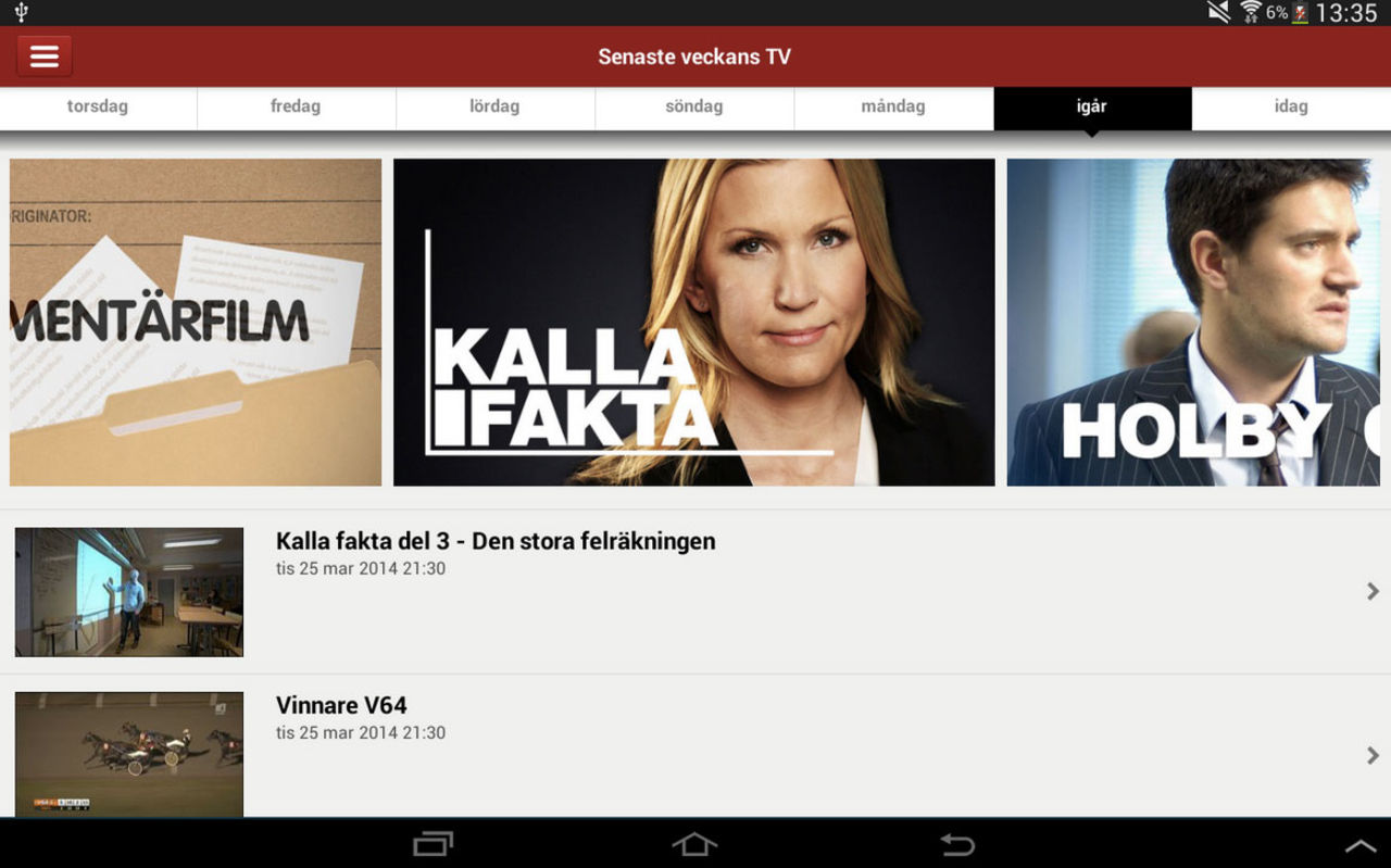 Chromecaststöd på TV4 Play