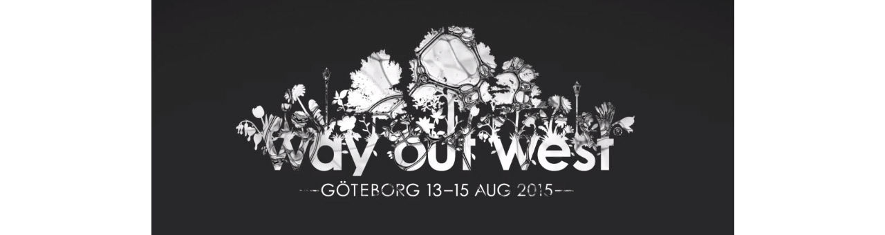 Datum för Way Out West 2015 är spikat