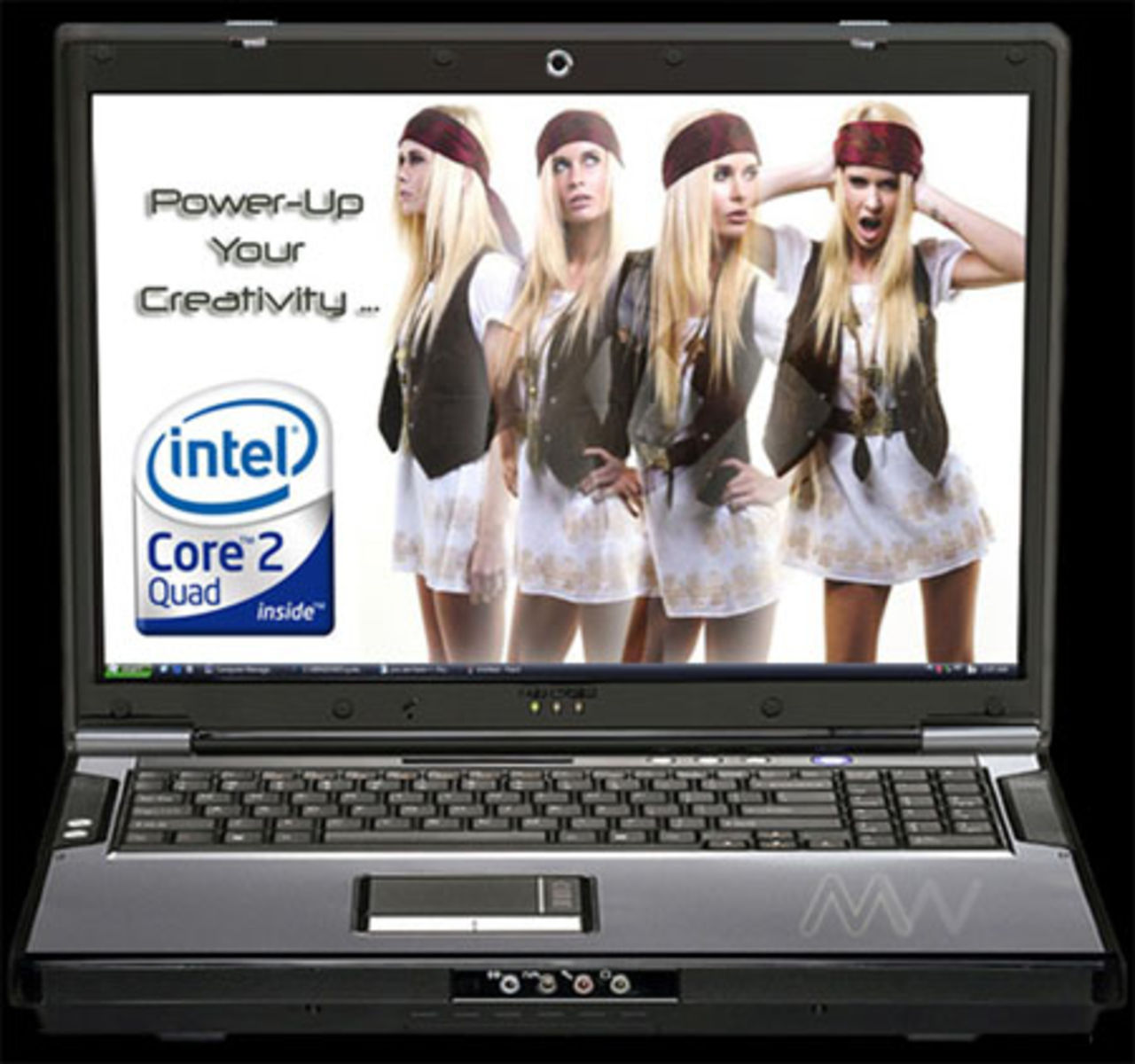 Ny laptop med ny grafik