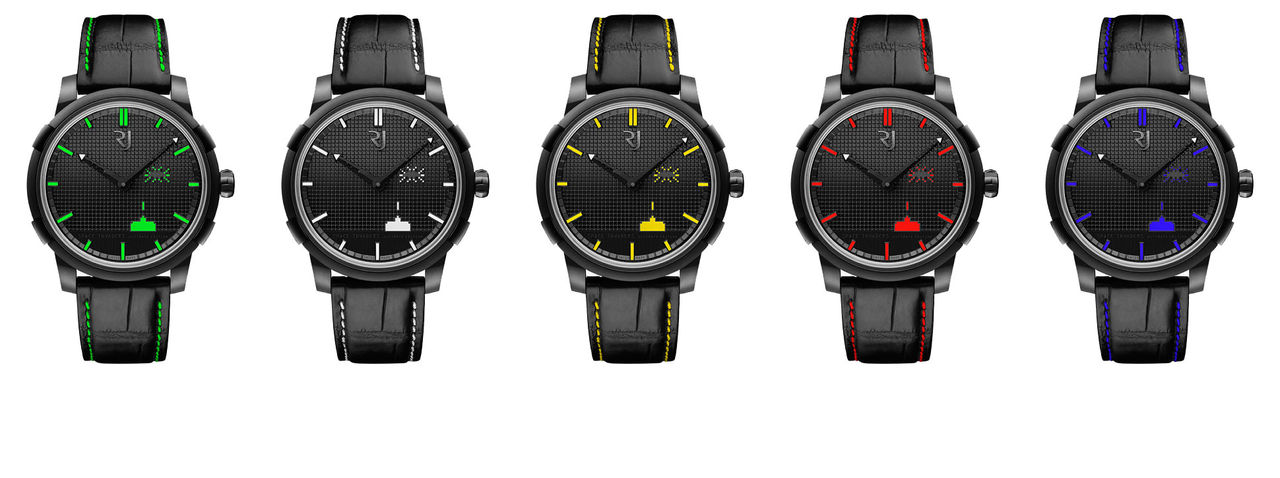Ny Space Invaders-klocka från Romain Jerome