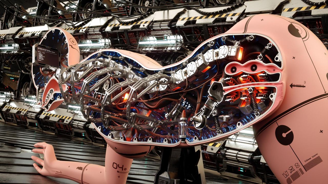 Så här kan innanmätet till en sexrobot komma att se ut