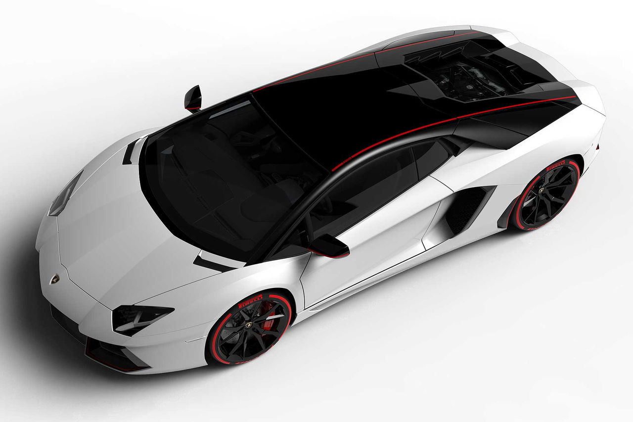 Lamborghini Aventador får Pirelli-behandling
