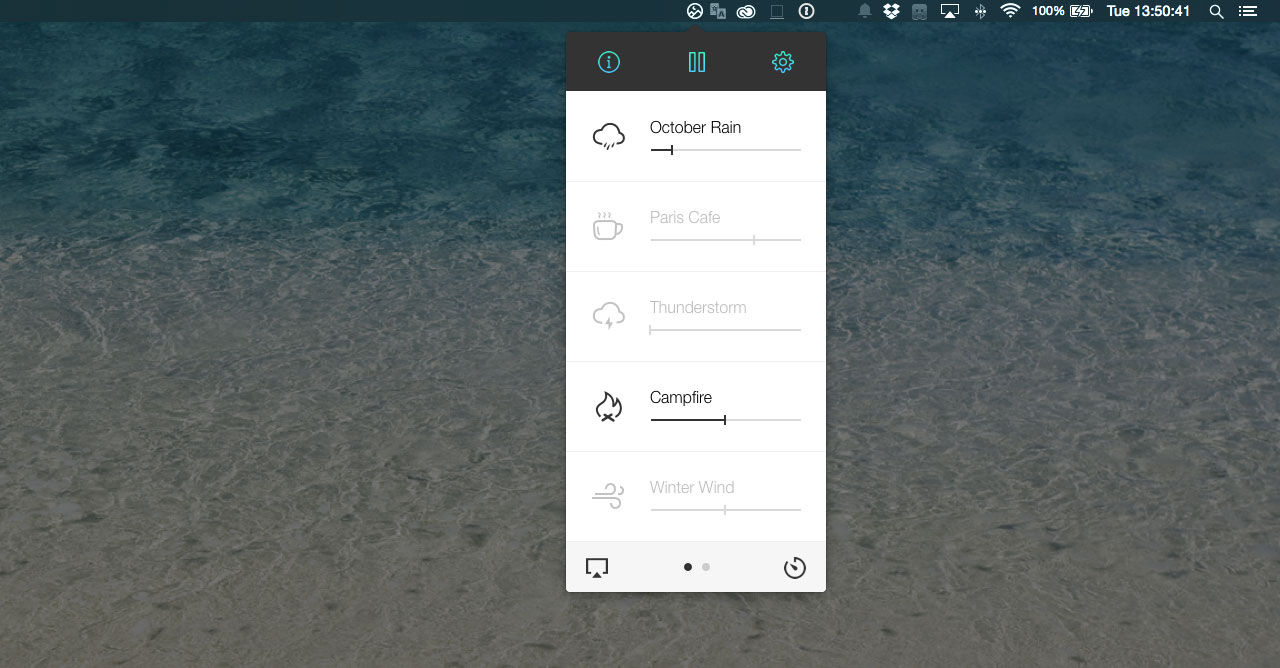 Få lugn och ro med massor av ljud