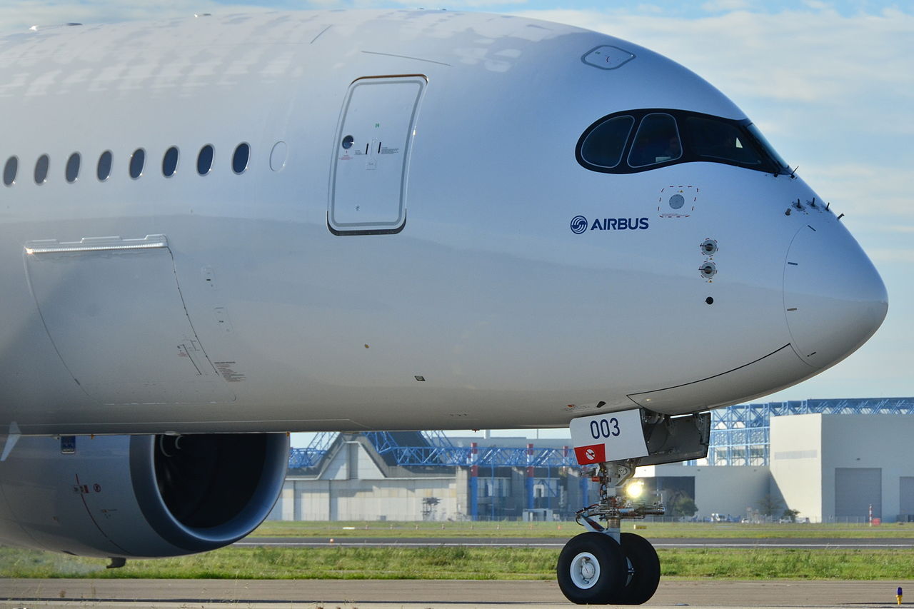 Första Airbus A350 levererad