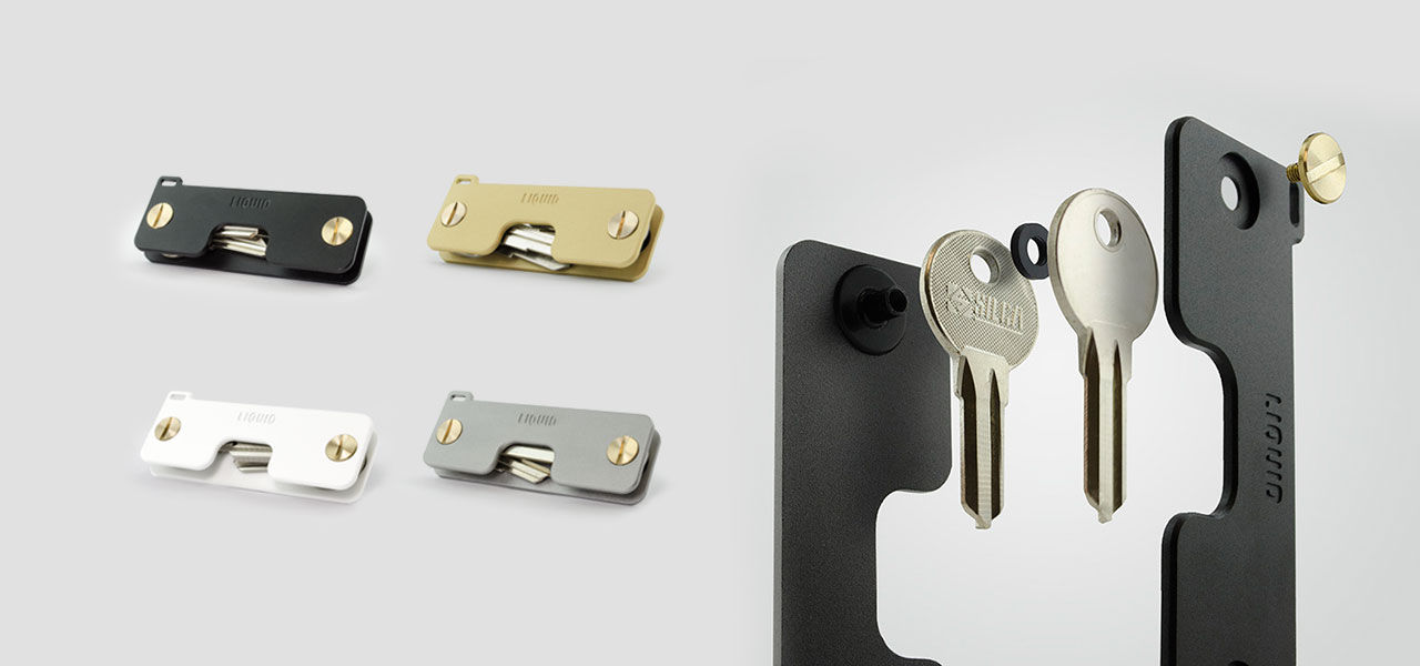 En schweizisk armekniv fast för nycklarna