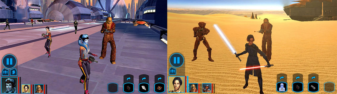 Knights of the Old Republic släppt till Android 