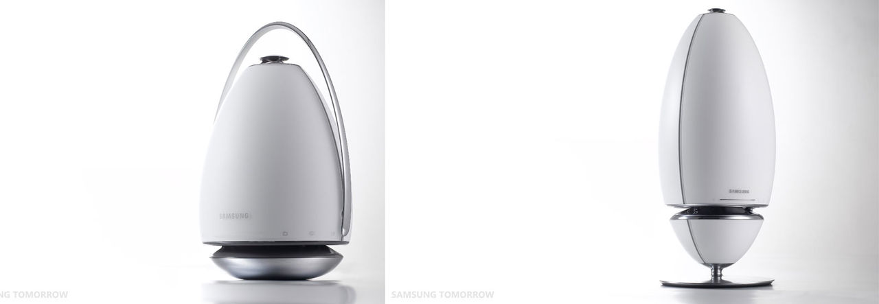 Samsung lanserar runda högtalare