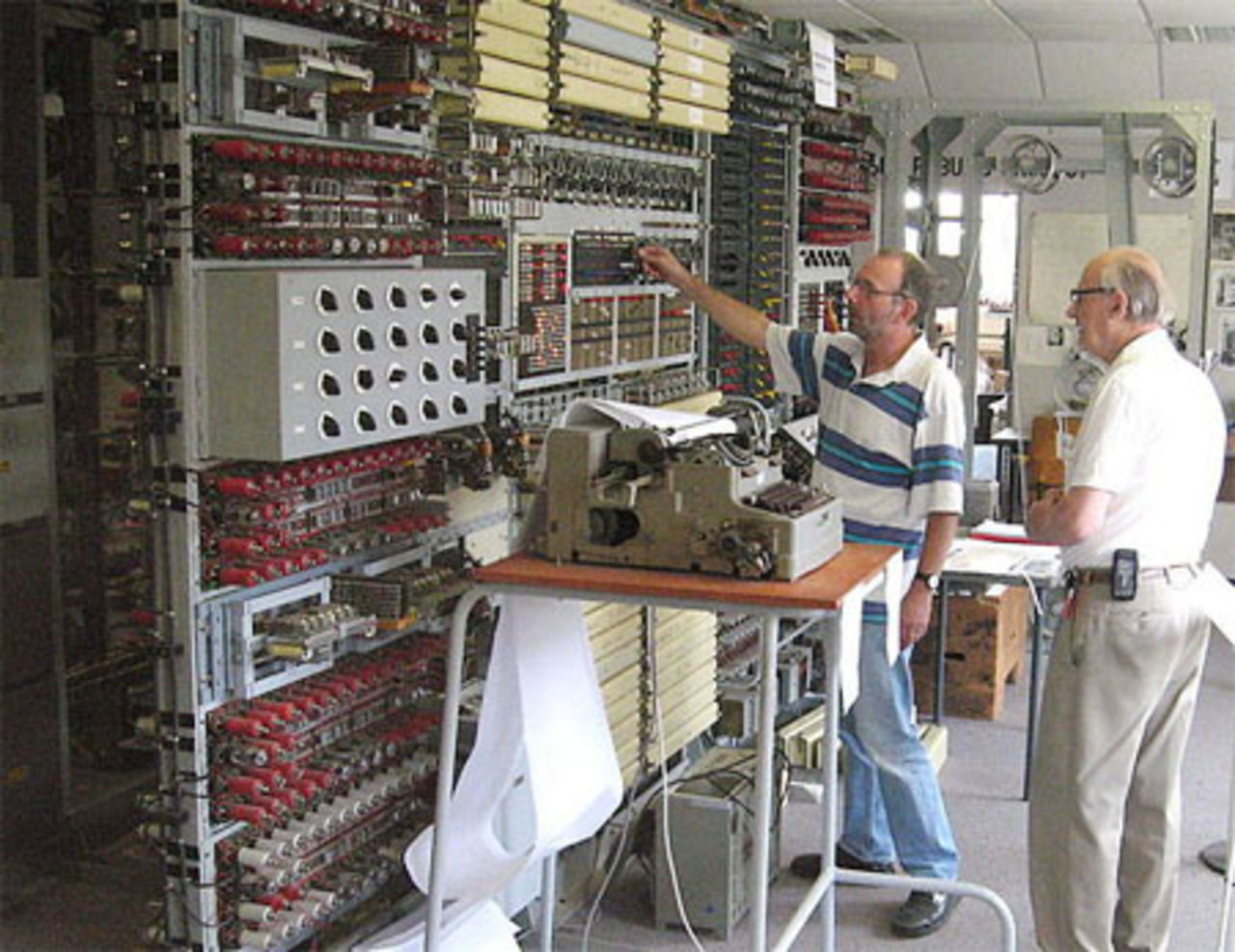 Gammal WWII-dator åter i bruk