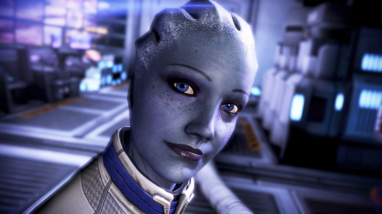 Grym Liara T'Soni-cosplay