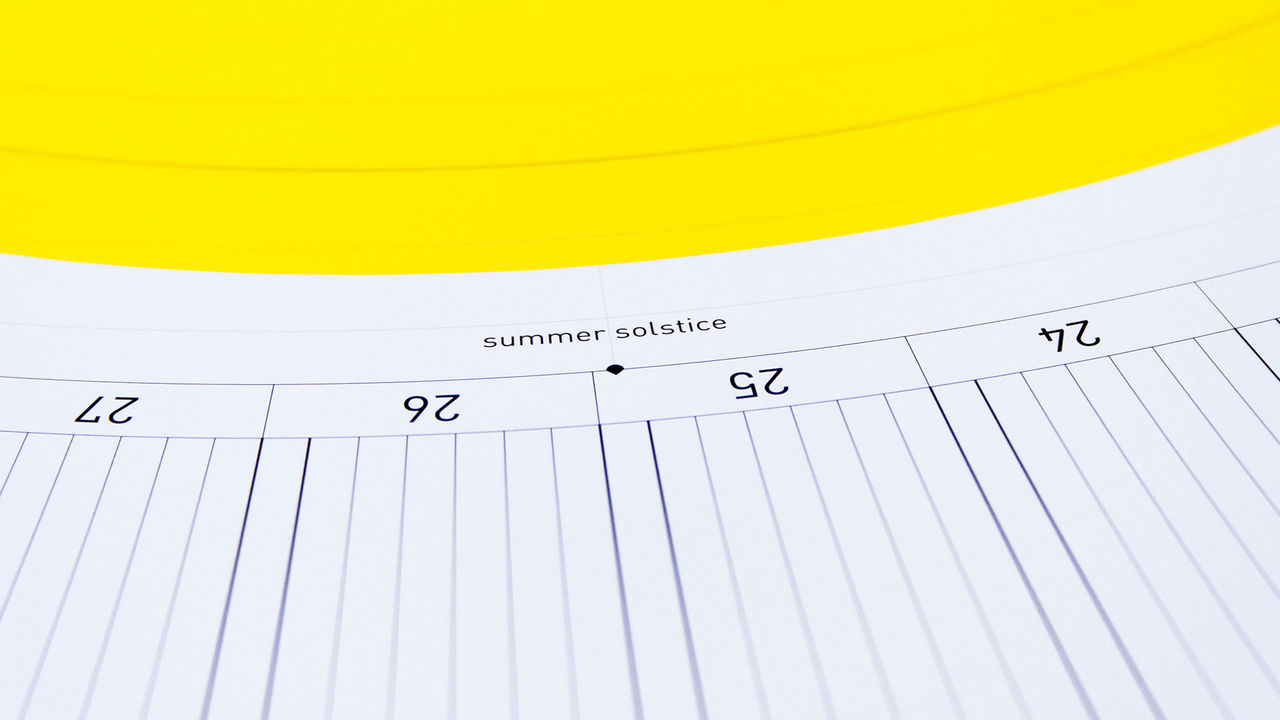 En rund kalender för 2015. Räcker året runt... | Tjock / Hemmet