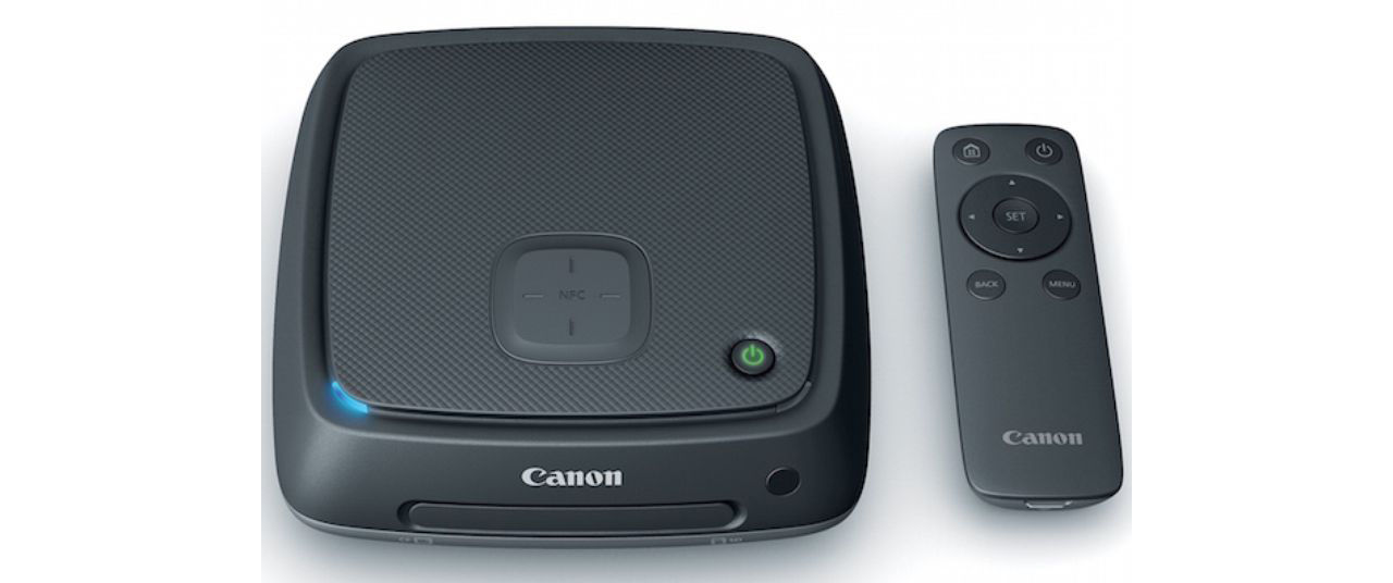 Kolla foton på TV:n med Canon Connect Station