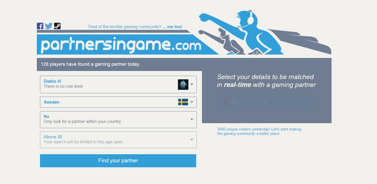 Svensk lanserar ny tjänst som ska få dig att hitta spelkompisar