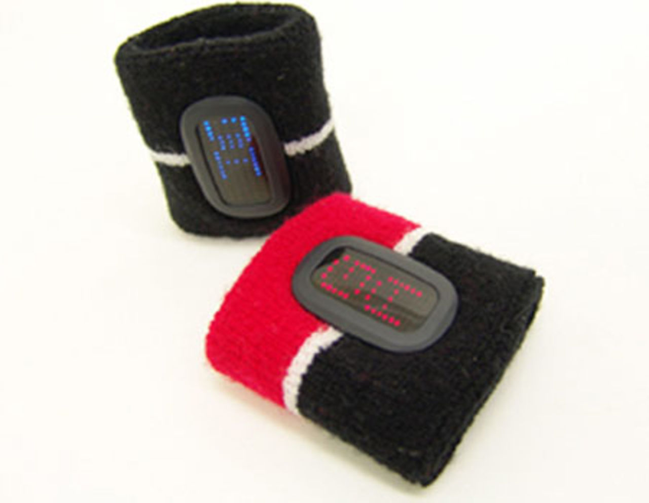 Svettband med lysdioder