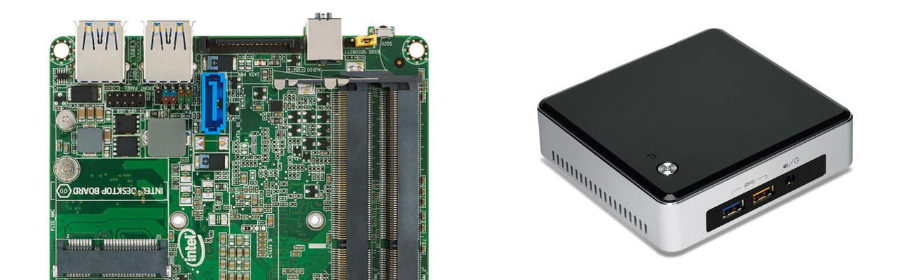 Intels nya NUC-enheter utannonserade med Broadwell