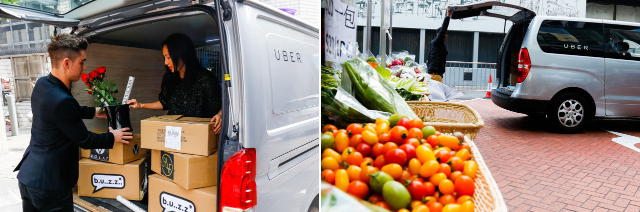 Nu kan Uber köra prylar också