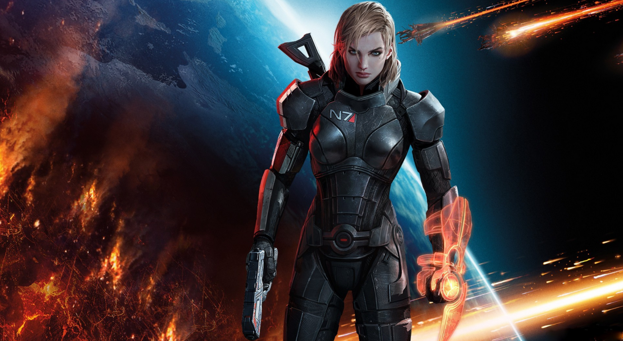 Commander Shepard i Mass Effect var tänkt som en kvinna