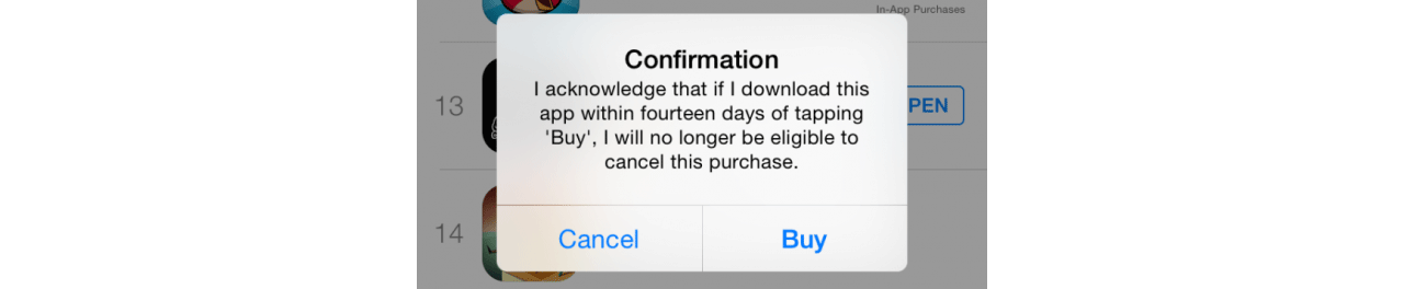 Det här händer om man försöker ångra för många köp på App Store