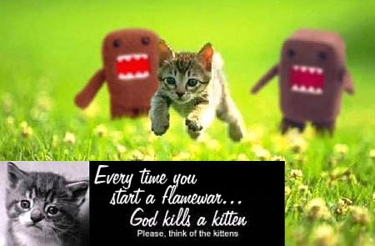 Varför alla dessa flamewars?