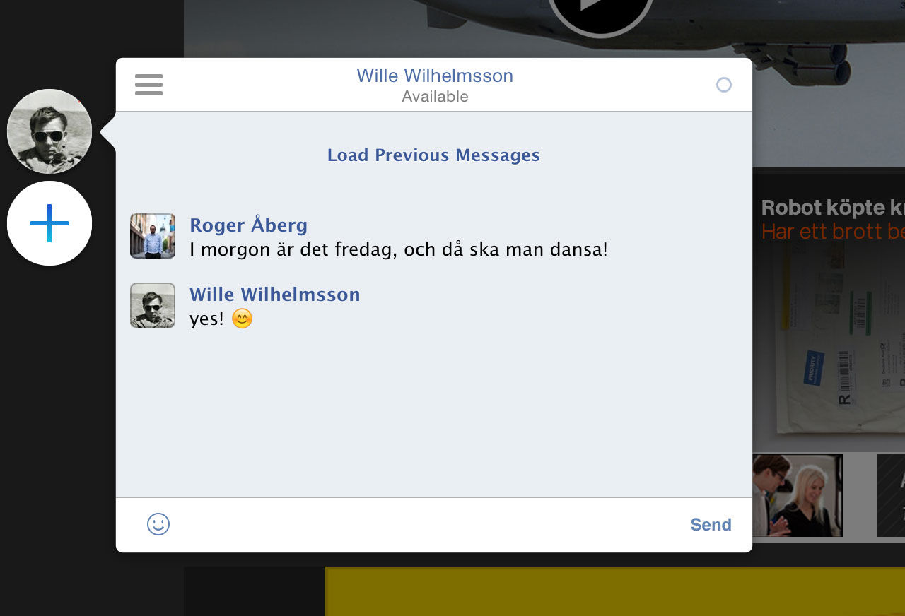 Nu finns Facebook-bubblorna även på Mac