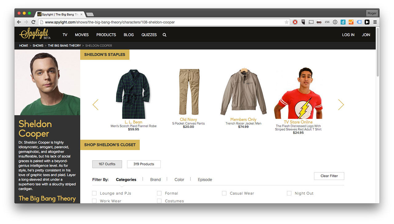 Klä dig som TV- och filmstjärnorna