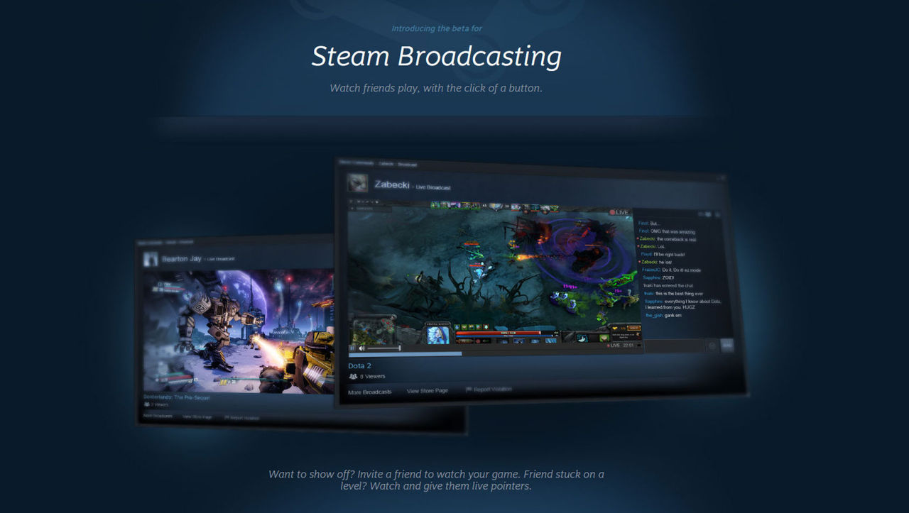 Nu kan alla strömma direkt från Steam