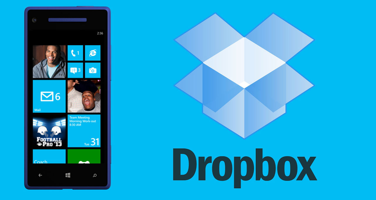 Dropbox finns nu för Windows Phone