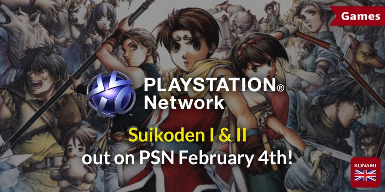 Äntligen europeiska släppdatum för Suikoden I och II