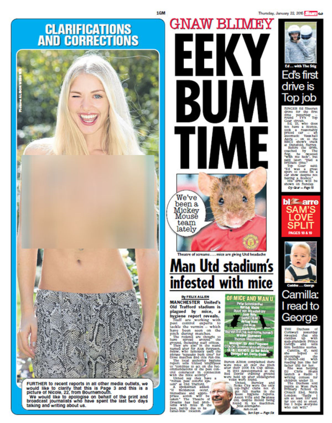 The Sun ska inte sluta med barbröstat på sidan 3