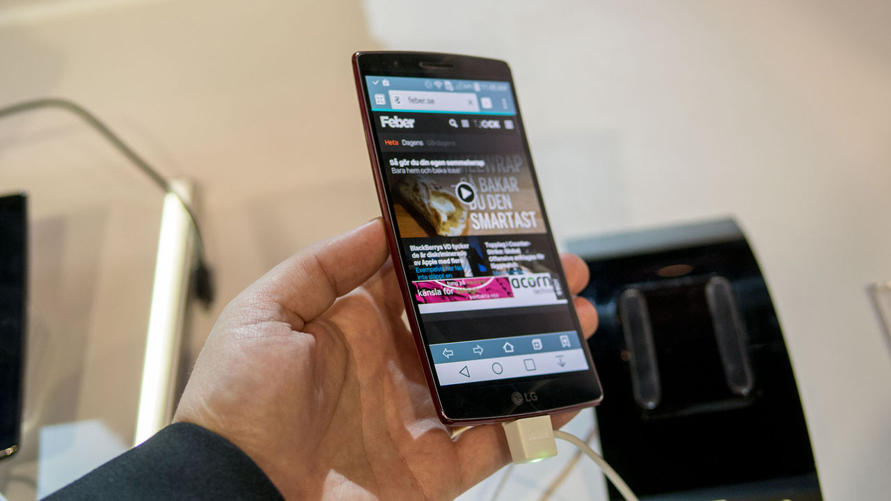 Vi har pillat på LG G Flex 2