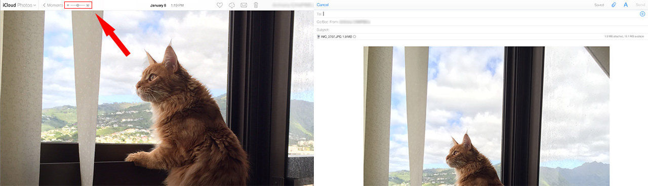 Photos Beta för iCloud uppdateras