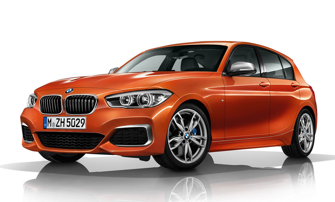 Första bilderna på nya BMW M135i