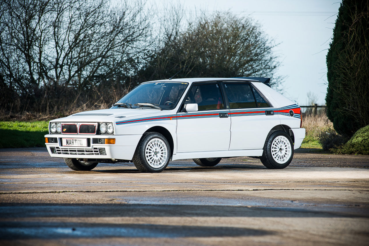 Lancia Delta HF Integrale med fem mil på mätaren