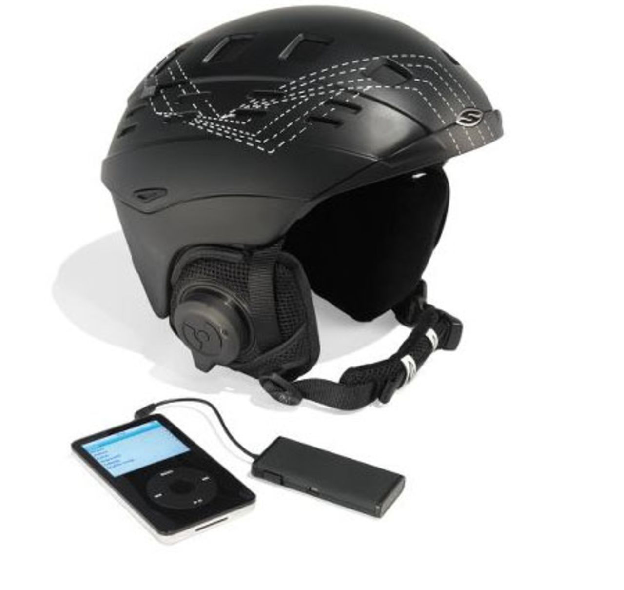 Snowboard-hjälm med Bluetooth