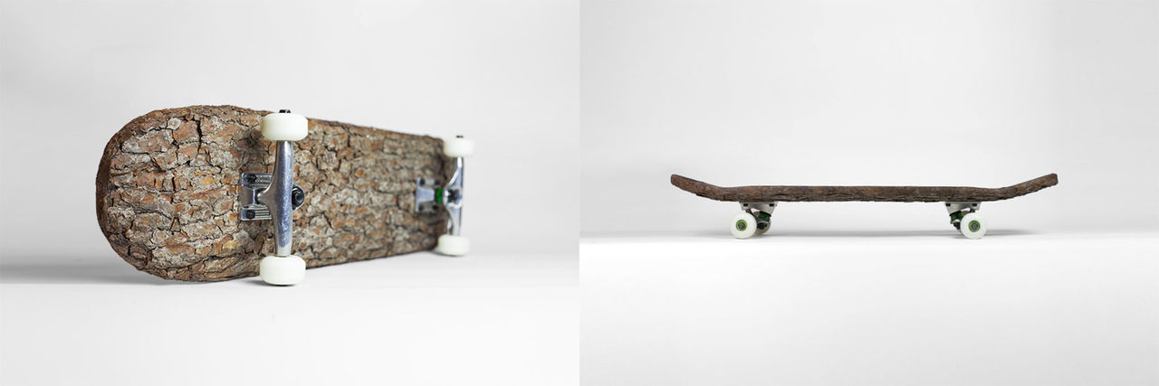 Skateboard för den skogstokiga