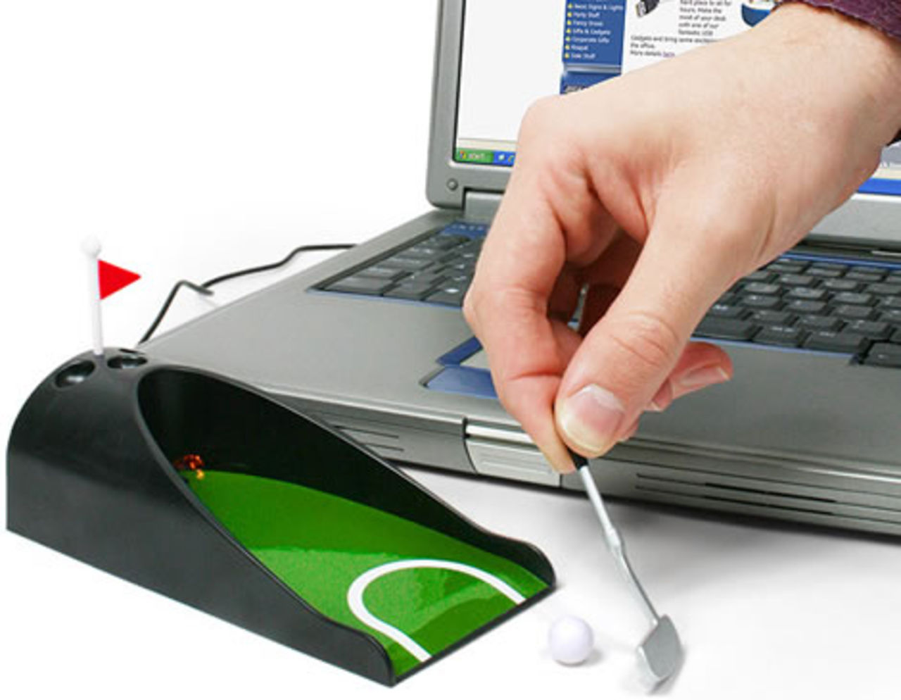 USB-golfputter för skrivbordet