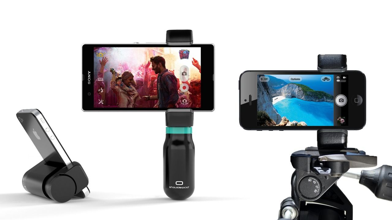 ShoulderPod är ett stativ för din mobilkamera