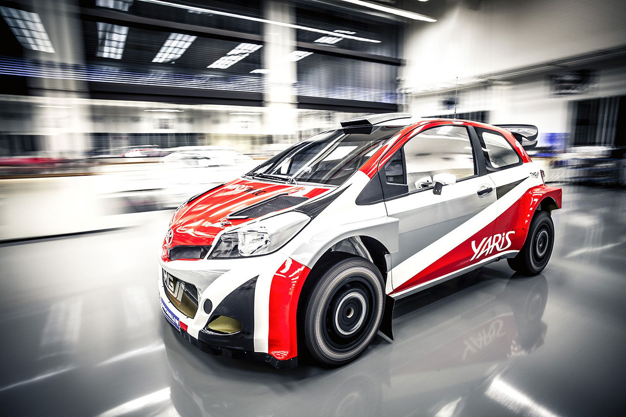 Så byggdes rallyversionen av Toyota Yaris