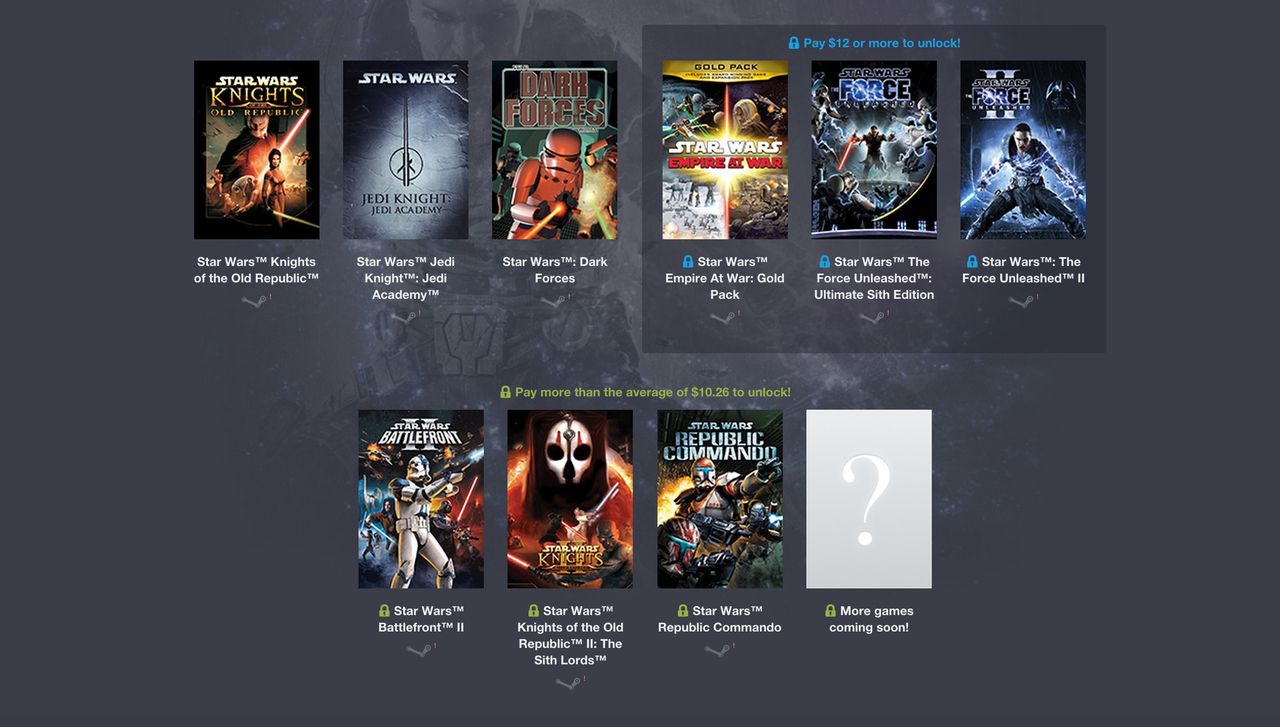 Star Wars Humble Bundle