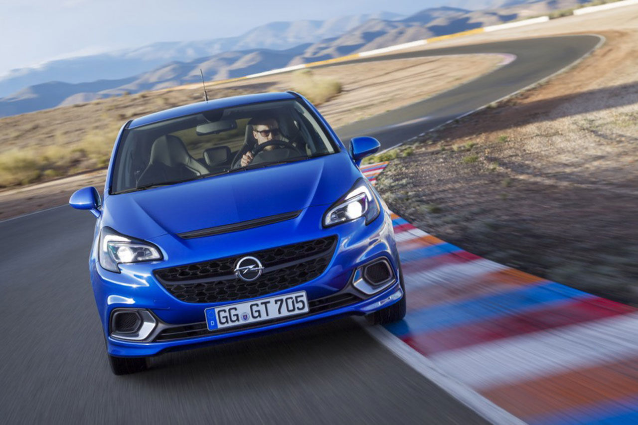 Opel drar täcket av nya Corsa OPC