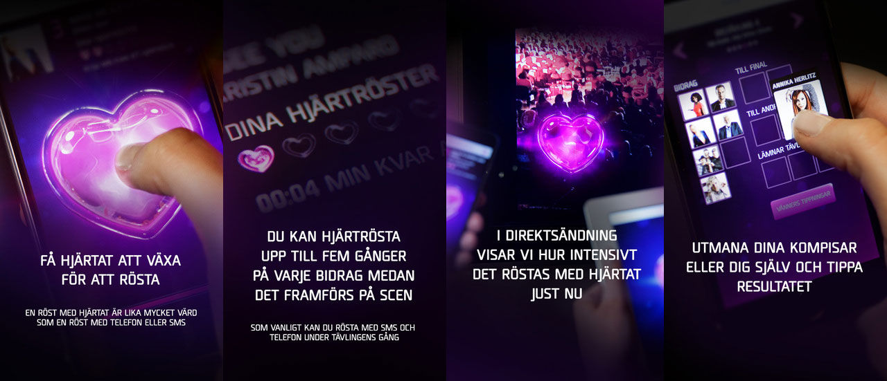 App till Melodifestivalen släppt