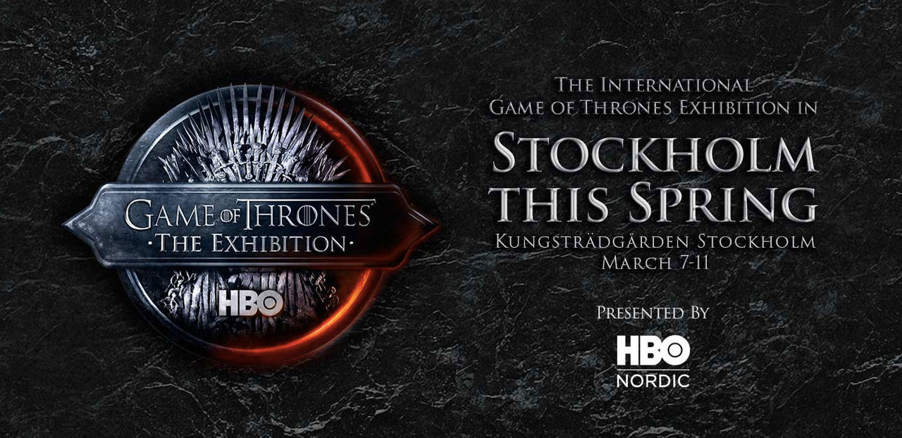 Game of Thrones till Stockholm nästa månad