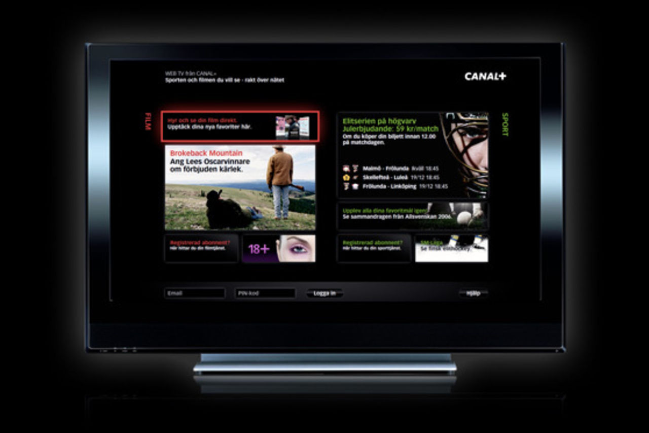 Canal+ börjar med webb-TV