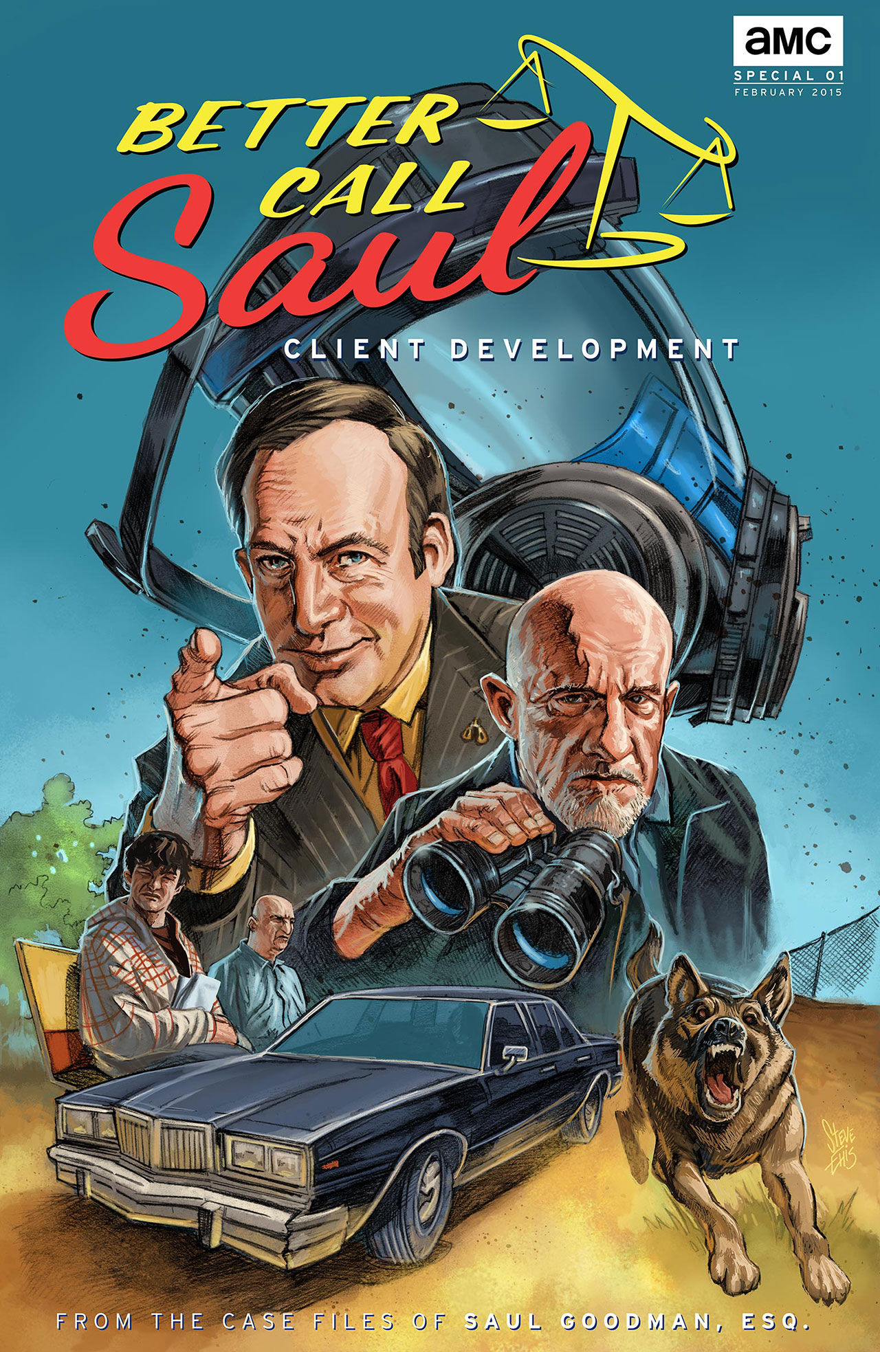 Better call Saul i serietidningsform. Läs den gratis. | Tjock / Sinnet