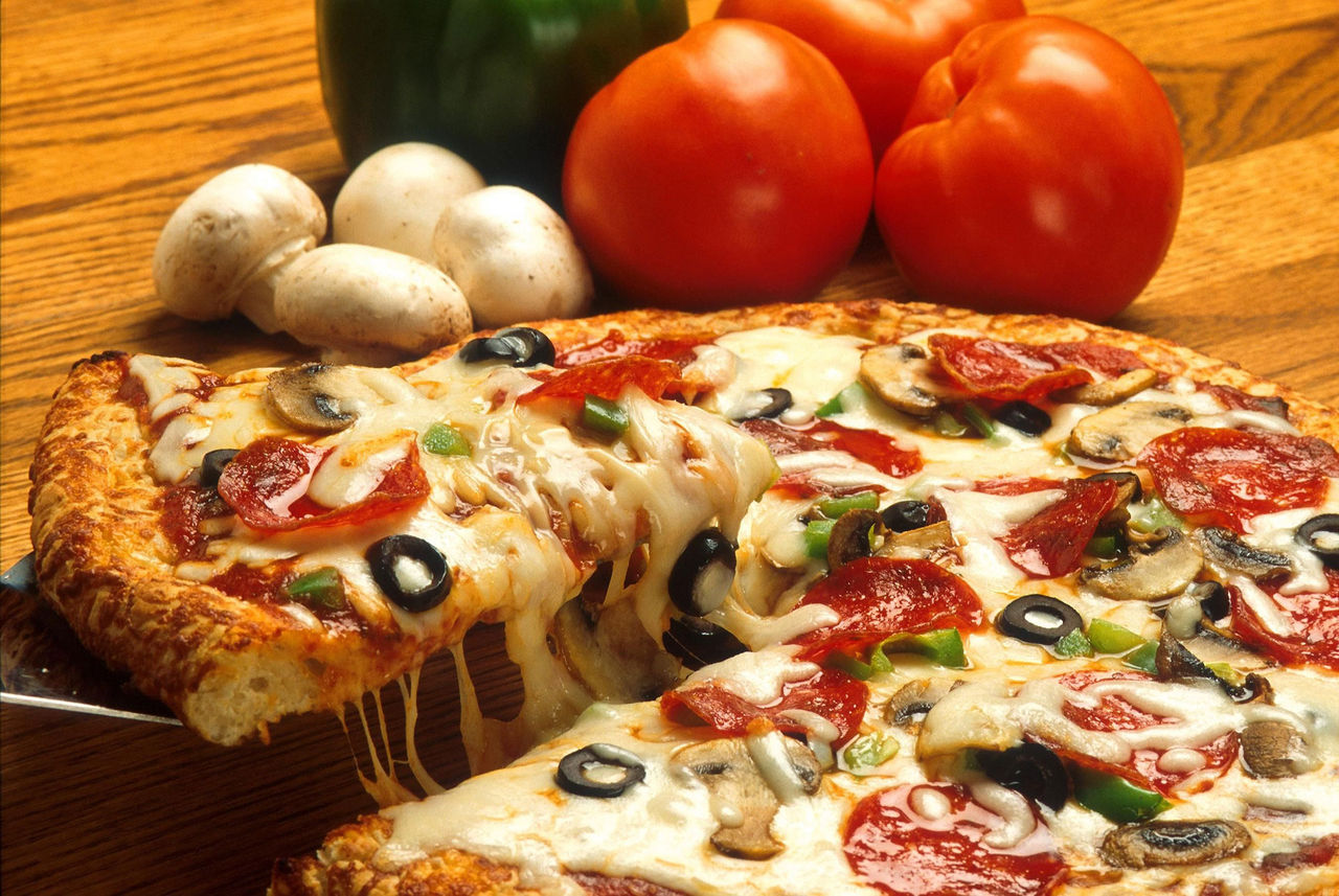 Snart kommer pizzan med halva fetthalten