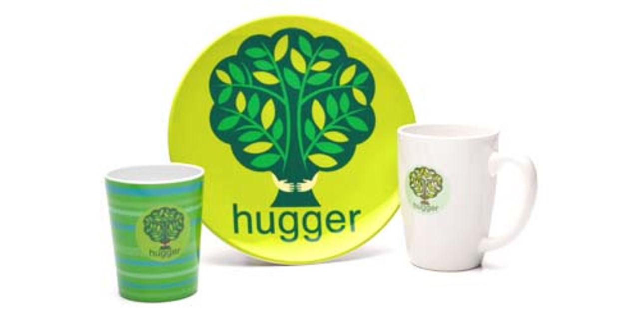 Mugg, kopp och fat för trädälskare