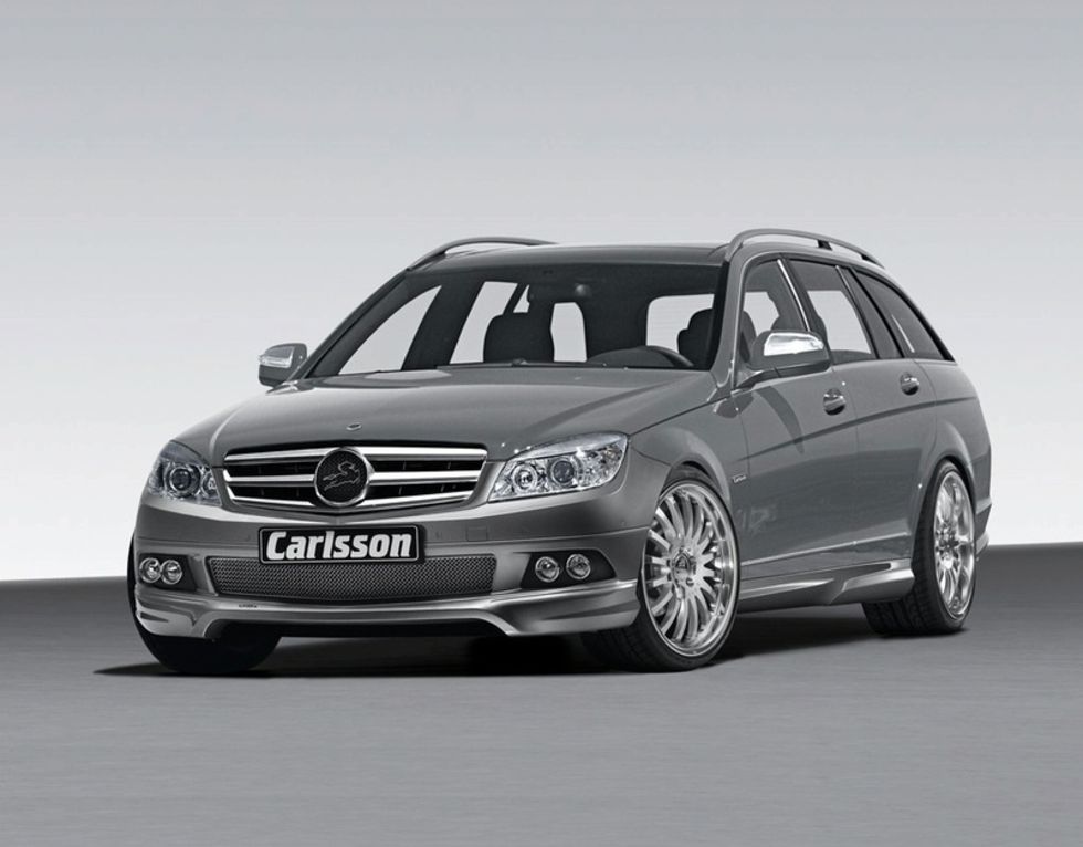 Carlsson stylar om nya Mercedes C-klass