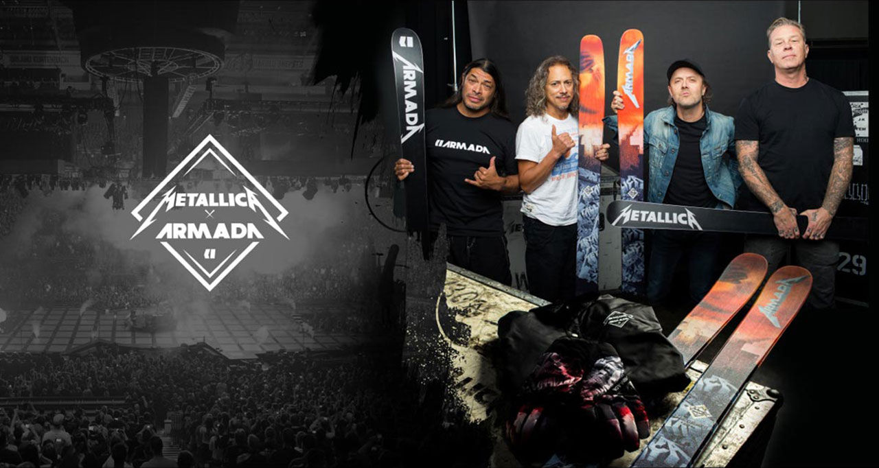 Metallica lanserar skidor