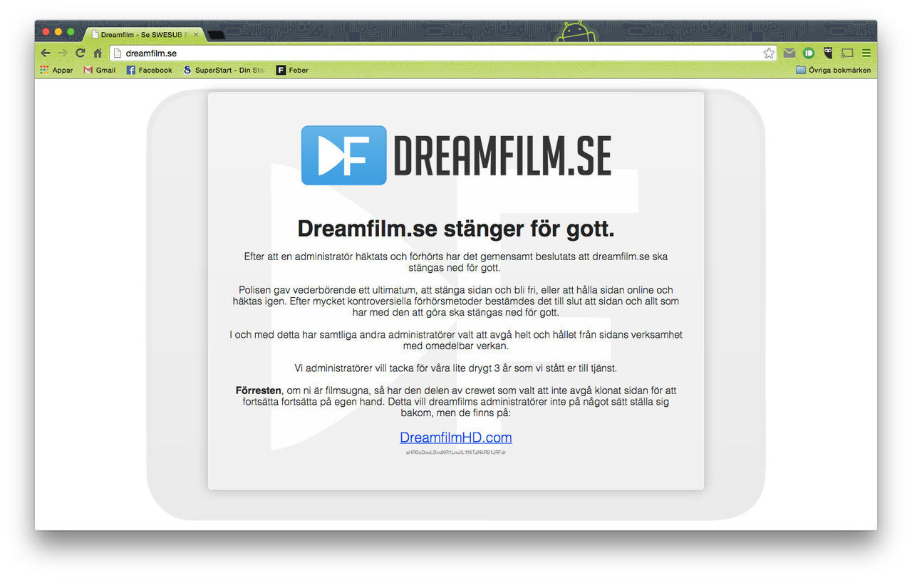 Fem personer gripna för att ha drivit fildelningsajter