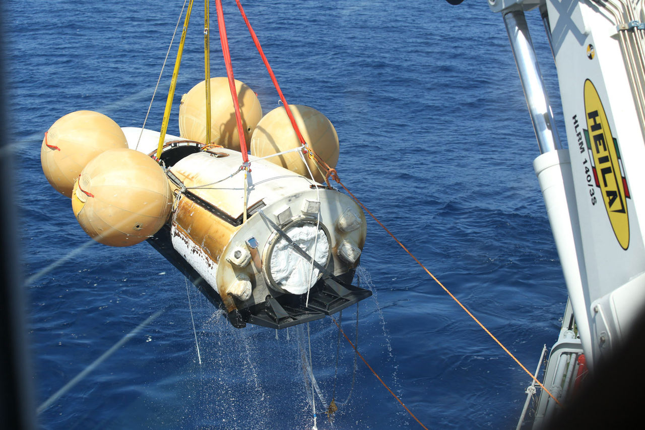 ESA:s IXV är tillbaks på jorden