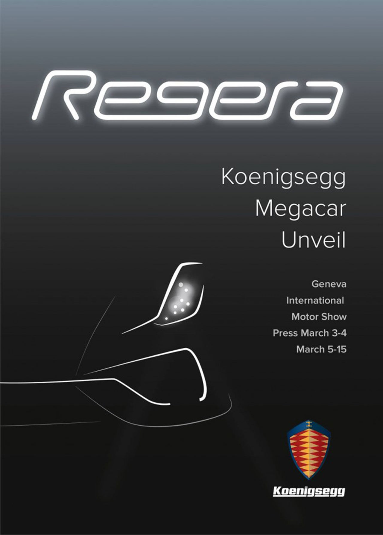 Första bilden på Koenigsegg Regera